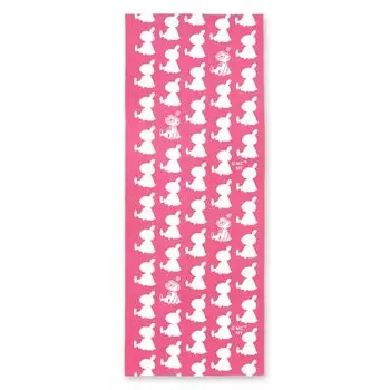 Miyamoto Moomin Reversible Tenugui Little My Made in 33 x 51046 Towels, (Tenugui) - Sitting, Japan, Approx. 90cm,