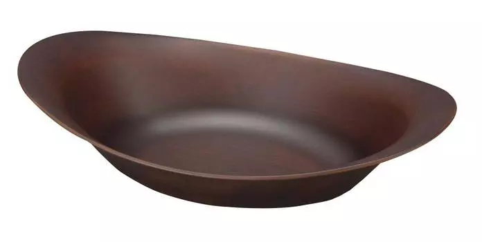 Miyamoto Sangyo SEE Curry Pasta Plate Dark Brown 4512951112207 &