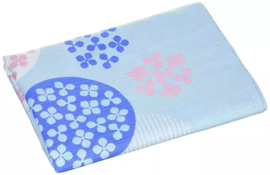 Miyamoto Towel Furoshiki Large Furoshiki Hydrangea 70 x 70cm 06566 Wife s