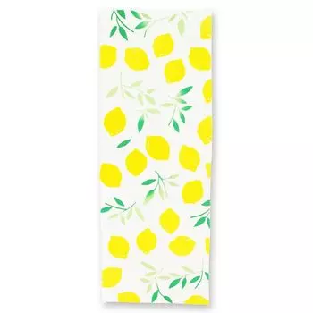 Miyamoto Towel LemonTree Hand Made in 33 x 02176 Towel, Ch-dyed, Japan, White, Approx. 90cm, белый