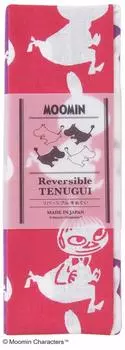 Miyamoto Towel Made in Japan Moomin Reversible Tenugui Little My 33 x 90cm (Miyamoto-towel) (Tenugui)