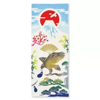 Miyamoto Towel Miyamoto Kenema Tenugui 35 x 90 cm (Miyamoto-towel) Ch-dyed (Hatsuyume) 50232, Approx. белый