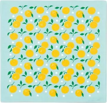 Miyamoto Towel Miyamoto Made in Japan Furoshiki Small Furoshiki 50 x 50cm Yuzu 30046 Wife s