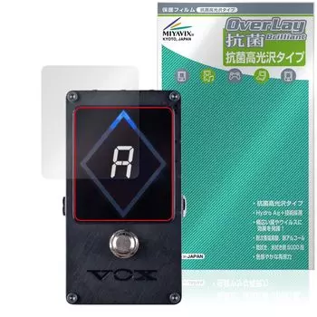 Miyavix VOX AMPS STROBE PEDAL TUNER Совместимая защитная пленка Антибактериальная антивирусная глянцевая Сделано в Японии VXT-1