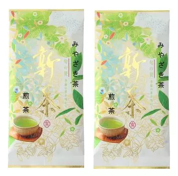 Miyazaki Economic Federation Direct Sales New Tea Miyazaki Tea Sencha 100g x 2 bags Green Tea Natural Flavor