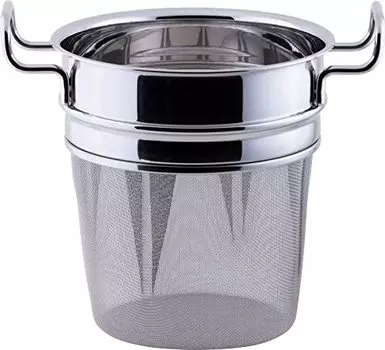 Miyazaki Seisakusho GEO-21NA GEO-21NA Pasta Core 8.3 inches (21 cm), Made in Japan, Stainless Steel, Silver