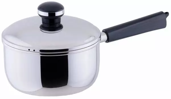 Miyazaki Seisakusho Object One Hand Pot 18 см Кастрюля Сделано в Японии Гарантия 5 лет Совместимость с IH Легкий серебристый OJ-4 серебряный
