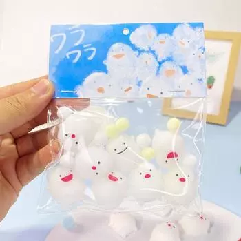 Miyazaki Wow Пельмень Сжимаемая игрушка Pinch Squishy Hand Relax Toy Декомпрессионные сжимаемые игрушки Fidget Сенсорные игрушки для детей Подарок