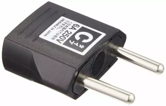 Miyoshi MCO Overseas Power Conversion Plug C Type Single Outlet Type MBA-SC MBA-SC