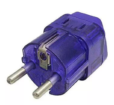 Miyoshi MCO Overseas Power Conversion Plug SE Type Double Outlet Type Equipped with 1 Universal Outlet MBA-PSE MBA-PSE