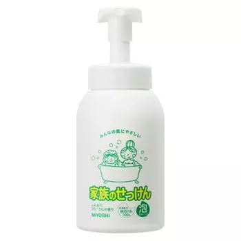 MIYOSHI Miyoshi Soap Family Soap Foam Body Soap Pump 600ml