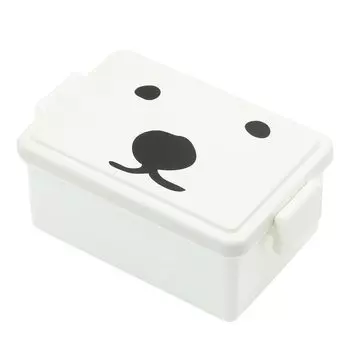 Miyoshi Seisakujyo Boss Integrated Ice Pack Square Lunch Box Lunch Box 15 x x 6 см 400 мл 1-уровневый Lunch Box для женщин и детей с разделителями Easy белый