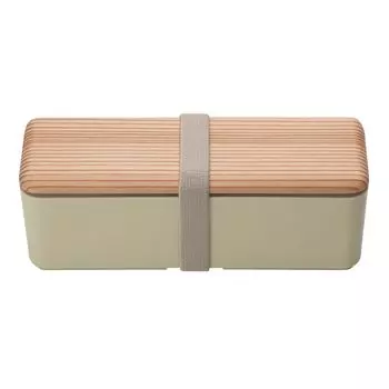 Miyoshi Seisakusho Коробка для бенто с деревянной крышкой Tosa Древний кедр Slim L Бежевый BENTO-STORE 0601-0037 бежевый