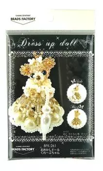 MIYUKI beads kit dressed up doll crepe-chan BFK-261 (japan import) by MIYUKI