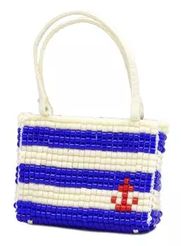 MIYUKI Delica Bead Weave Bag Charm Kit Tote Bag Summer Blue BFK-477