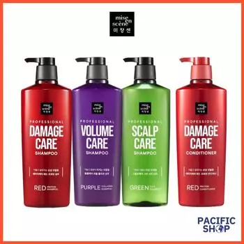 [Мизансцена] Professional Damage, Volume, Shampoo Care Shampoo 680ml, Damage Conditioner 680ml Damage Care Shapoo 680ml