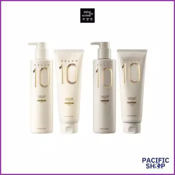 [Мизансцена] Salon10 Шампунь 500мл/Уход 250мл Damage Shampoo+Treatment