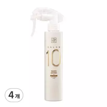 Мизансцена Salon 10 No-Wash Extreme Damage Ampoule Treatment, 200 мл, 4 шт.