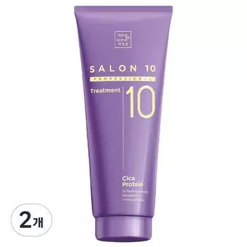 Мизансцена Salon 10 Professional Cica Protein Treatment для волос, 2 шт., 215мл