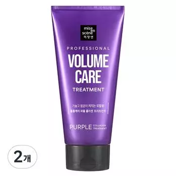 Мизансцена Volume Care Средство для волос с фиолетовым коллагеном, 2 шт., 330мл