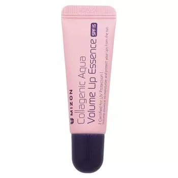 Mizon, Collagen Aqua Volume Lip Essence, SPF 15, 0.33 fl oz (10 ml)