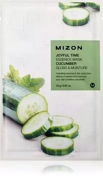 Mizon Joyful Time Cucumber Masque Tissu Illuminateur Et Hydratant TU прозрачный