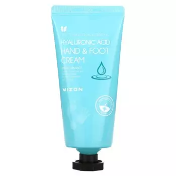 Mizon, Крем для рук и ног с гиалуроновой кислотой, 3,38 жидких унций (100 мл)
