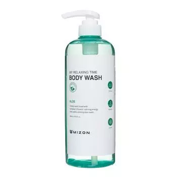 MIZON MY RELAхING TIME BODY WASH [ALOE] Гель для душа с экстрактом алоэ