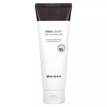 Mizon, Шелковистая пенка для глубокого очищения с экстрактом улитки, 5,29 унций (150 г)