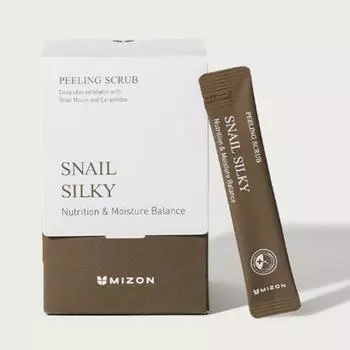 MIZON Snail Silky Peeling Scrub Шелковистый пилинг-скраб one