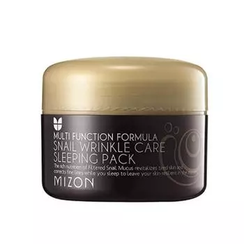 MIZON Snail Wrinkle Care Sleeping Pack для сна