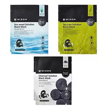 MIZON Solution Черная маска Charcoal Solution Black