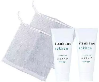 Mizuhashi Hojudo Pharmaceutical Itsuka no Soap Neri Type 100 г Набор из 2 шт. В комплекте с оригинальной пенообразующей сеткой [Набор 2] от производителя