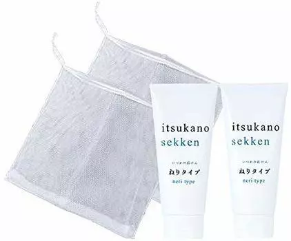 Mizuhashi Hojudo Pharmaceutical Itsuka no Soap Neri Type 100 г Набор из 2 шт. В комплекте с оригинальной пенообразующей сеткой [Набор 2] от производителя