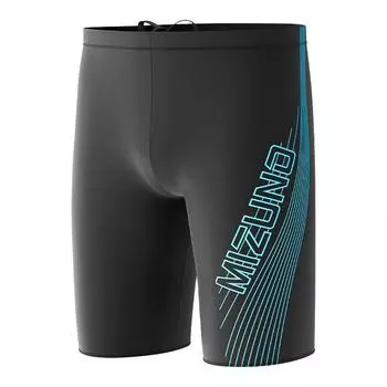 Mizuno Advanced Series Breathable Quick-Dry Comfortable Soft Swim Trunks Men swimwear Black Blue N2CB3121AA L