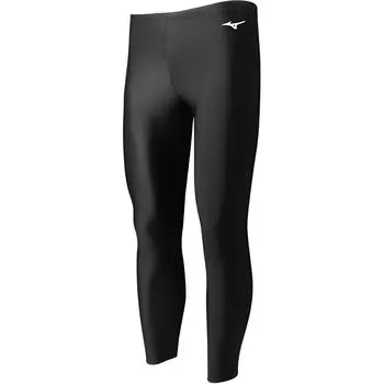 Mizuno Быстросохнущие дышащие длинные солнцезащитные плавательные брюки для профессиональных соревнований по плаванию, не допускающие смущения, с девятью точками N2CBB103 XXXL