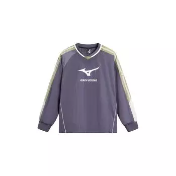 Mizuno Casual Sports Pullover Long Sleeve Sweatshirt Unisex sweatshirt Phantom-Purple K2CE53Y336 M