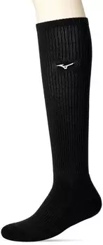 [Mizuno] Длинные носки для волейбола V2MX8009 Черный x Белый 25-27
