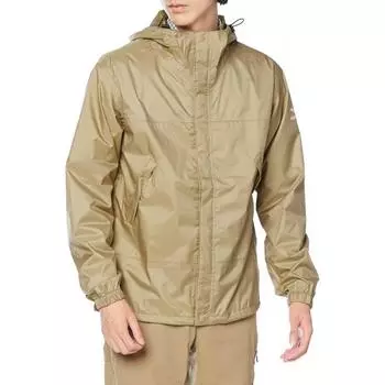 [Mizuno] Дождевик Aqua Block Rain Jacket Bergtech Unisex Водонепроницаемый Дышащий 20 стирок Прочный Водоотталкивающий Для Рыбалки На Открытом Воздухе B2JE0A01 Kelp Beige 2X