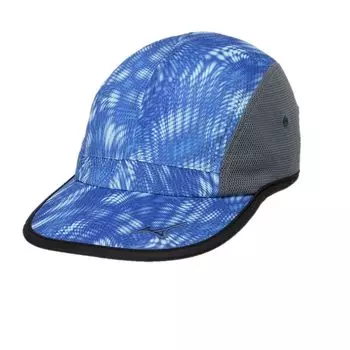 Mizuno Dry Aeroflow Summer Ebb Flow Blue Cap, Breathable, Hat, Unisex, 32JWB103, &