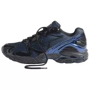 Mizuno END. x Wave Rider 10 Black Beauty Estate Blue Unisex Sneakers D1GD243401 42.5