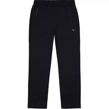 Mizuno Essential Series Fashion Comfortable Soft Versatile Straight Leg Knit Sports Pants Men bottoms Black K2CD34A5 M