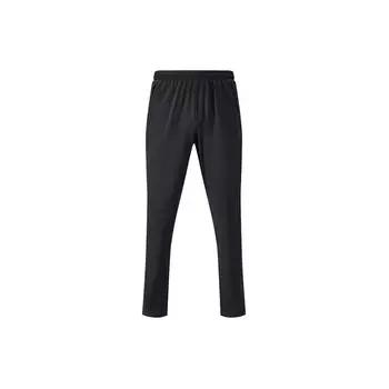 Mizuno Essential Series, облегающие прямые вязаные спортивные брюки со средней талией и буквенным принтом, мужские брюки черного цвета K2CD41A2-09 L