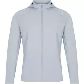 Mizuno Essential Series Zip-Up Hooded Long Sleeve Jacket Men Jackets Harbor-Mist-Gray K2CE41A3-05 M