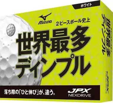 MIZUNO Golf Ball JPX Nex Drive 1 Dozen White 5NJBM72510
