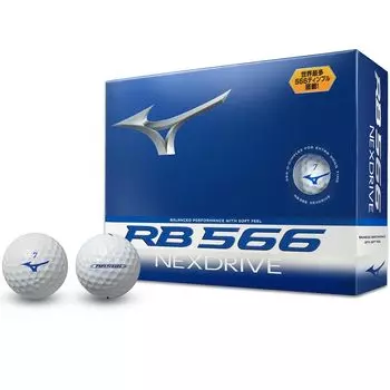 MIZUNO Golf Ball RB 566 Nex Drive 1 Dozen White 5NJBT324 белый