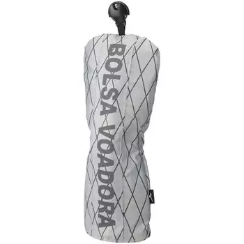 MIZUNO Golf Head Cover for Bolsa Voadora Fairway Compatible with Number Tag Silver Wood, Men s, 120-200cm3 (Single Item Included/No. 3, 5, 7, X) серебряный