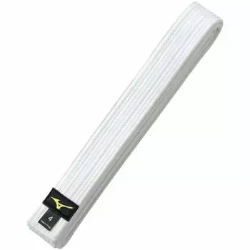 MIZUNO Judo White Belt Size 3 (Twill Weave/With Holes)