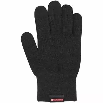 MIZUNO Junior Touch Panel Inner Size Charcoal Z2MY7521 Gloves, F, Gray, Z2MY7521, 08 Black,