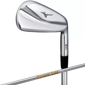 Mizuno Клюшка для гольфа Mizuno Pro 241 243 Combo Iron Set из 6 штук с оригинальным каталогом Dynamic Gold 105 Steel Shaft 5KJYS319 и (№5-PW) Мужчины, правши